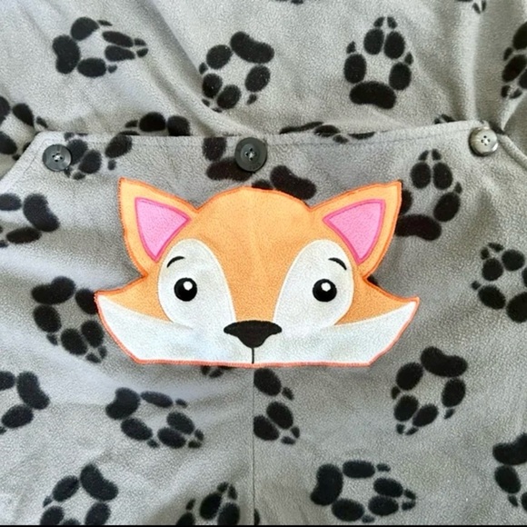 Sleeper adult one piece pajamas nightwear xlarge woman size drop seat - Picture 3 of 4